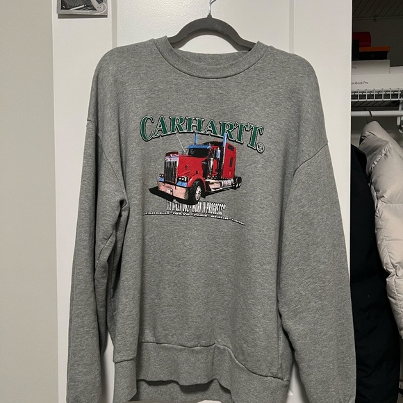 Carhartt WIP grey crewneck - Picture 1 of 4